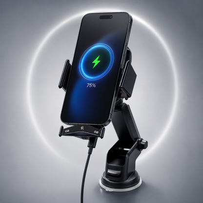 Wireless Mobile Charger  And Holder | Car Gadgets | Price In BD