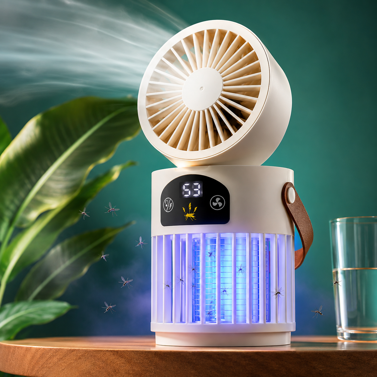 Lighting fan