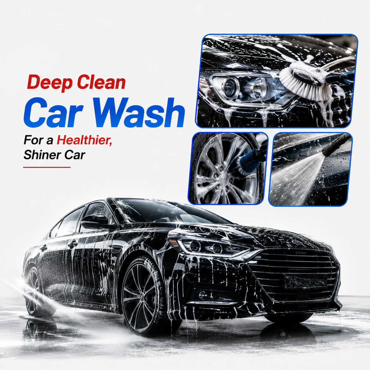Home Car Wash Service | ১ম Car Wash একদম FREE!