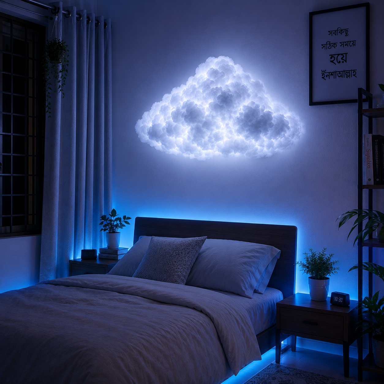 Remote control RGB Cloud | Home Decor Product | Price in BD