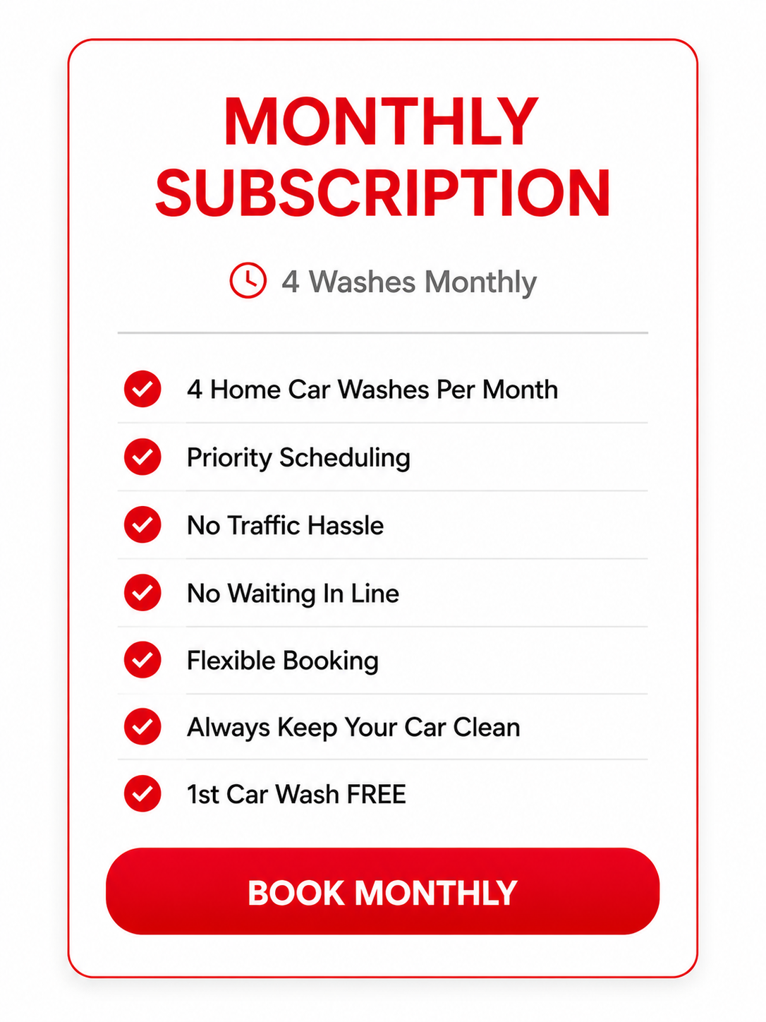 Home Car Wash Service | ১ম Car Wash একদম FREE!